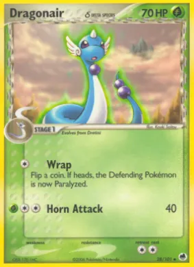 Dragonair δ (DF 28) EX Dragon Frontiers