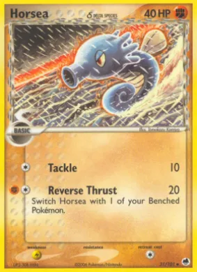 Horsea δ (DF 31) EX Dragon Frontiers