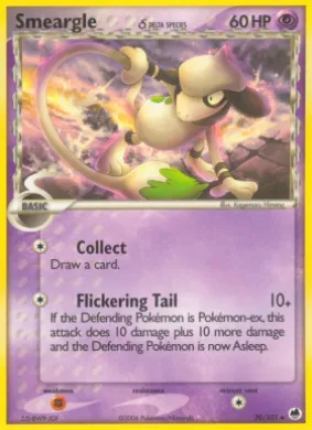 Smeargle δ (DF 39) EX Dragon Frontiers