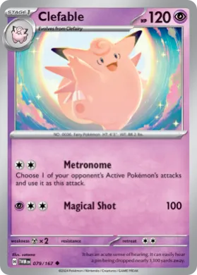 Clefable (TWM 79) Twilight Masquerade