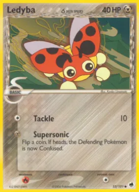 Ledyba δ (DF 53) EX Dragon Frontiers
