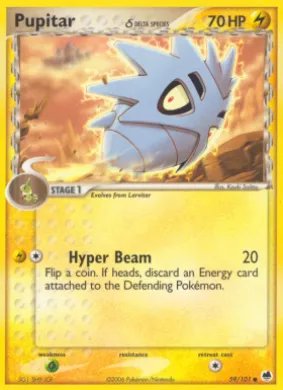 Pupitar δ (DF 59) EX Dragon Frontiers