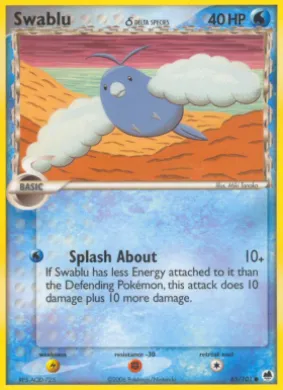 Swablu δ (DF 65) EX Dragon Frontiers