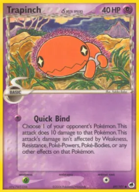 Trapinch δ (DF 69) EX Dragon Frontiers