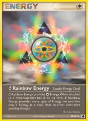 δ Rainbow Energy (DF 88) EX Dragon Frontiers