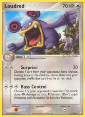Loudred (CG 23) EX Crystal Guardians