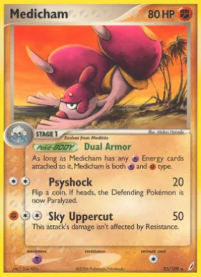 Medicham (CG 25) EX Crystal Guardians