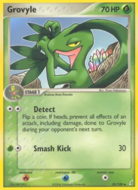 Grovyle (CG 32) EX Crystal Guardians