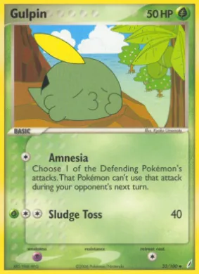 Gulpin (CG 33) EX Crystal Guardians