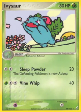 Ivysaur (CG 34) EX Crystal Guardians