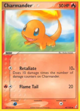 Charmander (CG 48) EX Crystal Guardians