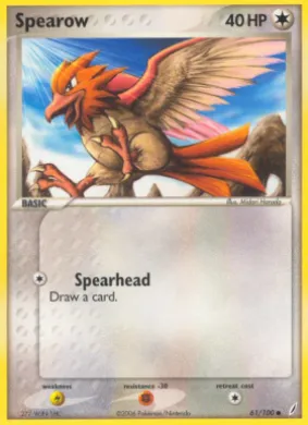 Spearow (CG 61) EX Crystal Guardians