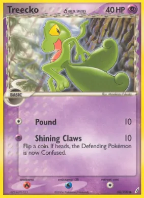 Treecko δ (CG 68) EX Crystal Guardians