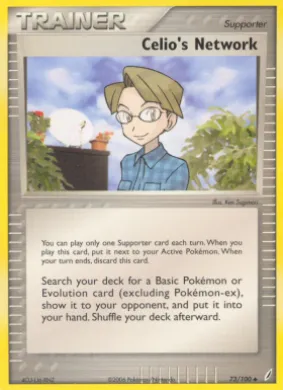 Celio's Network (CG 73) EX Crystal Guardians
