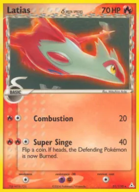 Latias δ (HP 21) EX Holon Phantoms