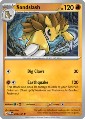 Sandslash (TWM 98) Twilight Masquerade