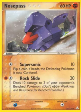 Nosepass (HP 25) EX Holon Phantoms