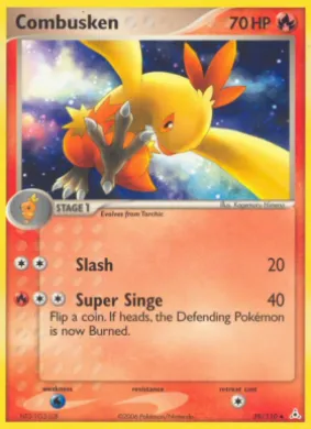 Combusken (HP 39) EX Holon Phantoms