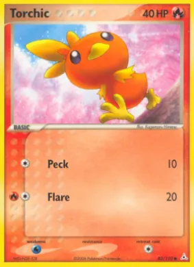 Torchic (HP 83) EX Holon Phantoms
