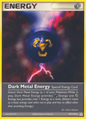 Dark Metal Energy (HP 97) EX Holon Phantoms
