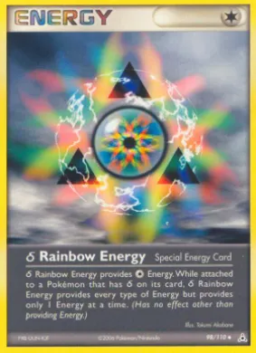 δ Rainbow Energy (HP 98) EX Holon Phantoms