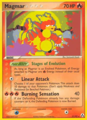 Magmar (LM 21) EX Legend Maker