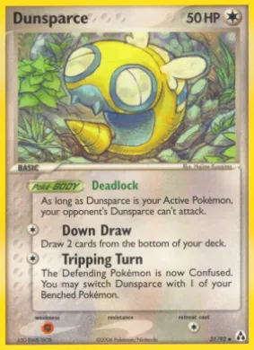 Dunsparce (LM 31) EX Legend Maker