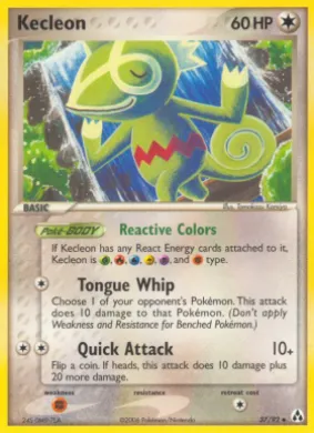 Kecleon (LM 37) EX Legend Maker