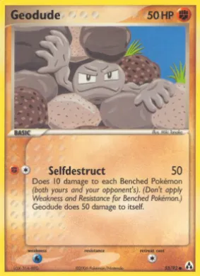 Geodude (LM 53) EX Legend Maker