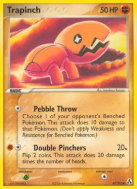 Trapinch (LM 67) EX Legend Maker