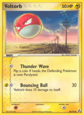 Voltorb (LM 68) EX Legend Maker