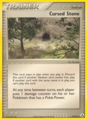 Cursed Stone (LM 72) EX Legend Maker