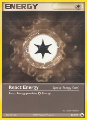 React Energy (LM 82) EX Legend Maker
