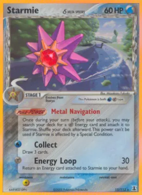 Starmie δ (DS 15) EX Delta Species