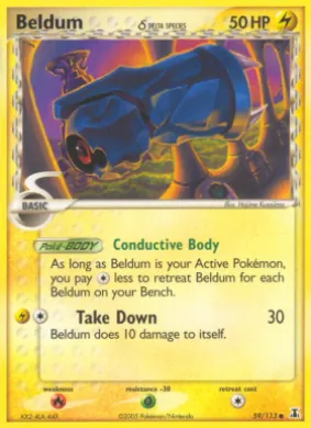 Beldum δ (DS 59) EX Delta Species