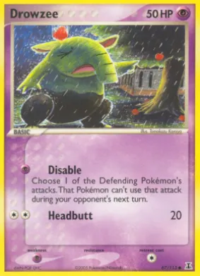 Drowzee (DS 67) EX Delta Species