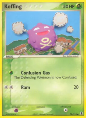 Koffing (DS 72) EX Delta Species