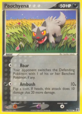 Poochyena (DS 79) EX Delta Species