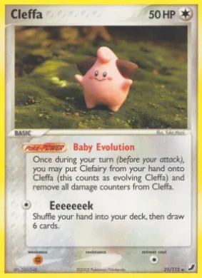 Cleffa (UF 21) EX Unseen Forces