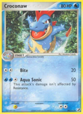 Croconaw (UF 38) EX Unseen Forces