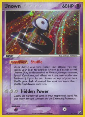 Unown (UF B) EX Unseen Forces