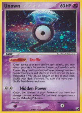 Unown (UF G) EX Unseen Forces