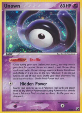 Unown (UF H) EX Unseen Forces
