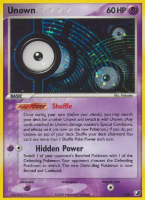 Unown (UF I) EX Unseen Forces