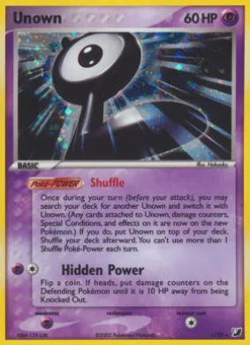 Unown (UF L) EX Unseen Forces