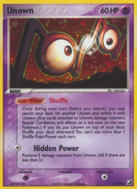 Unown (UF N) EX Unseen Forces