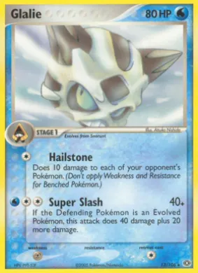Glalie (EM 13) EX Emerald
