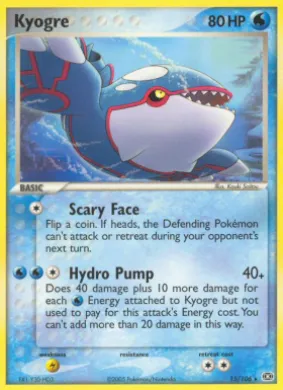 Kyogre (EM 15) EX Emerald