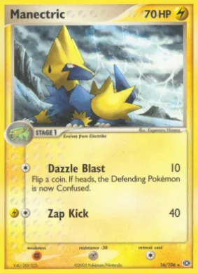 Manectric (EM 16) EX Emerald