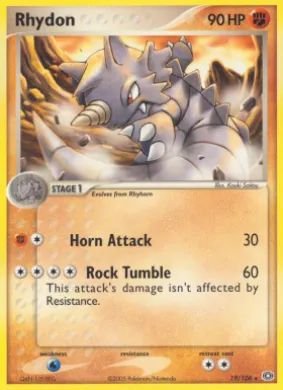 Rhydon (EM 19) EX Emerald